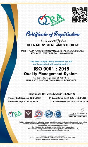 ISO CERTIFICATE ISO CERTIFICATE